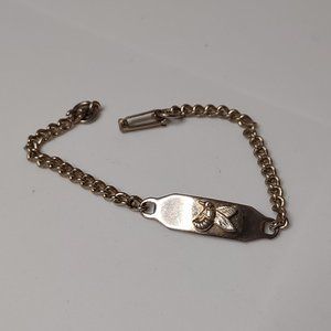 Vintage Judy Lee Hummingbird Bracelet